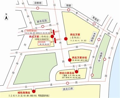 拱北口岸公交15日调整7线路 撤销万家东侧站点