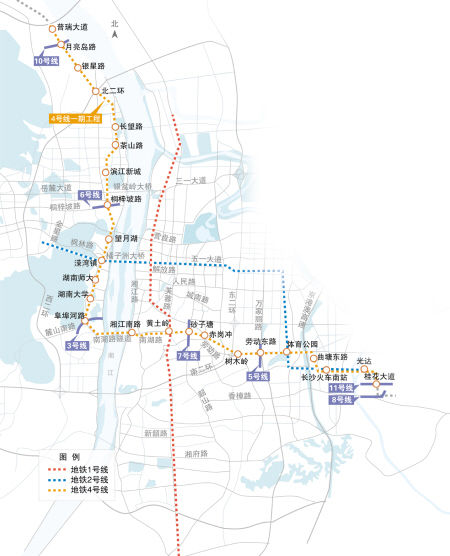 地铁4号线一期工程拟设24站