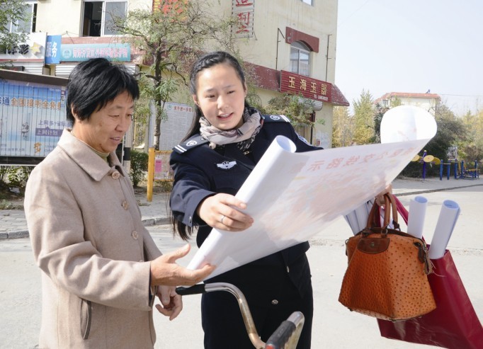 菏泽市公共汽车公司走向小区发放菏泽城区公交线路示意图