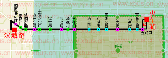 103路公交车调整 8月起始发站变为城西客运站